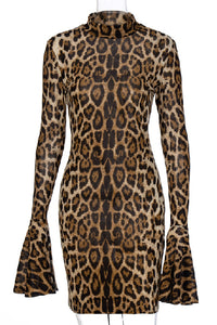 Wild Thang Leopard Print Dress